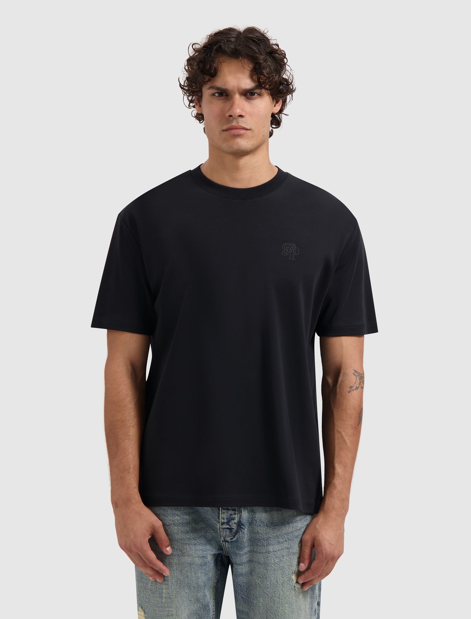 Essential Initials T-shirt | Black