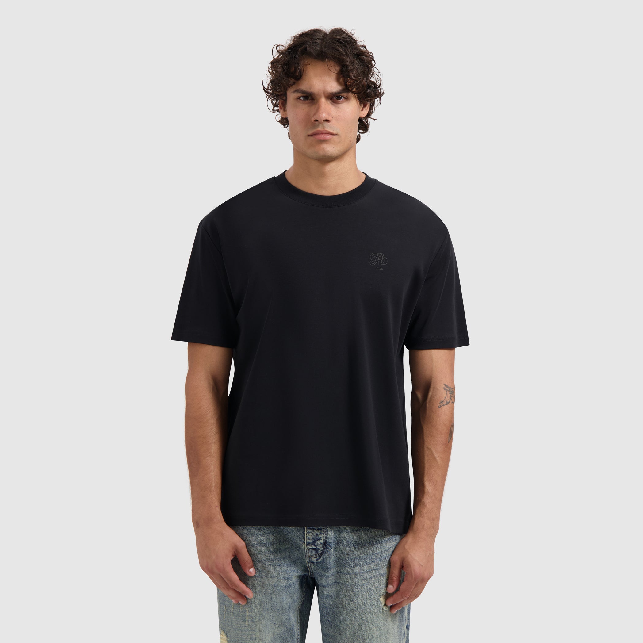 Essential Initials T-shirt | Black