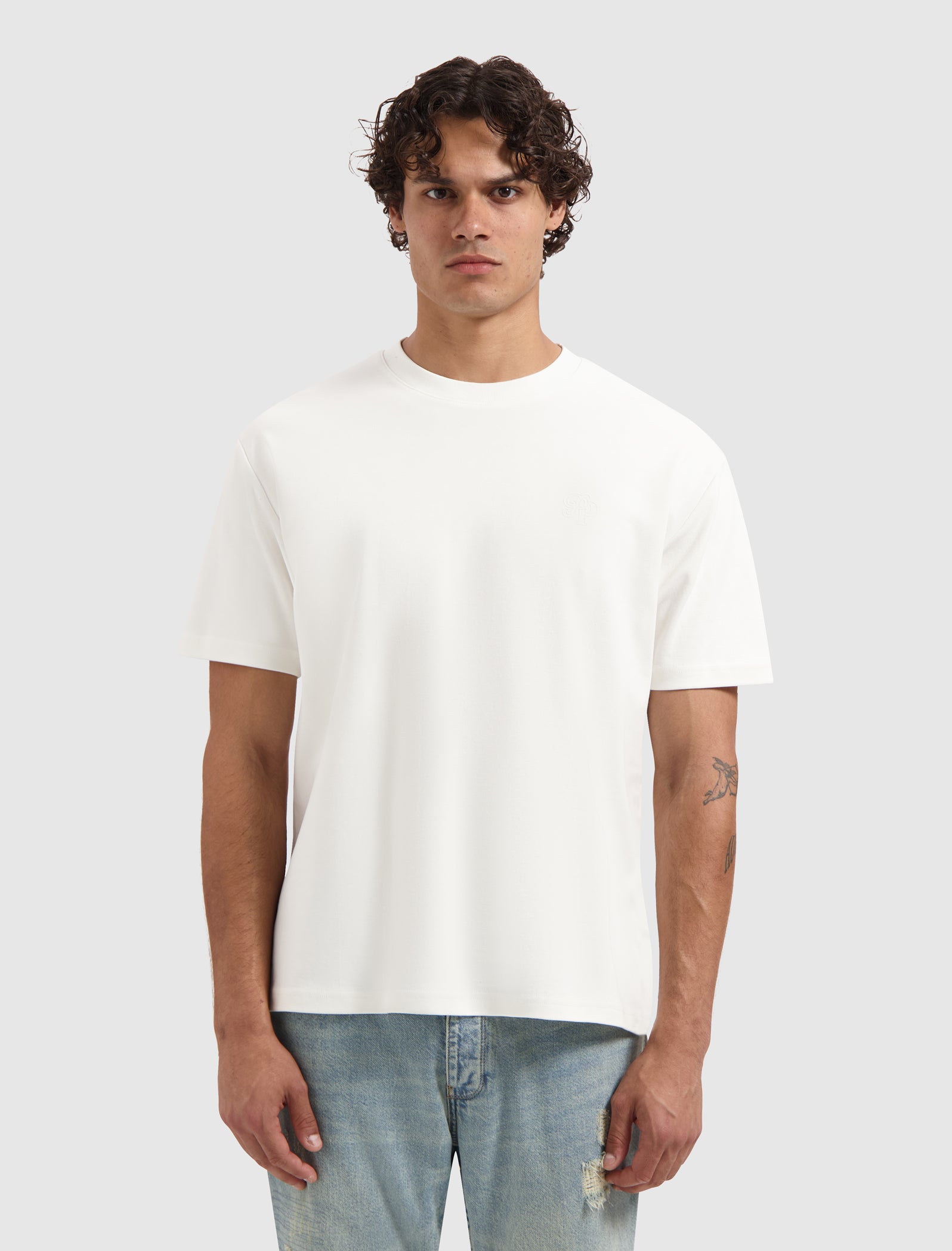 Essential Initials T-shirt | Off White