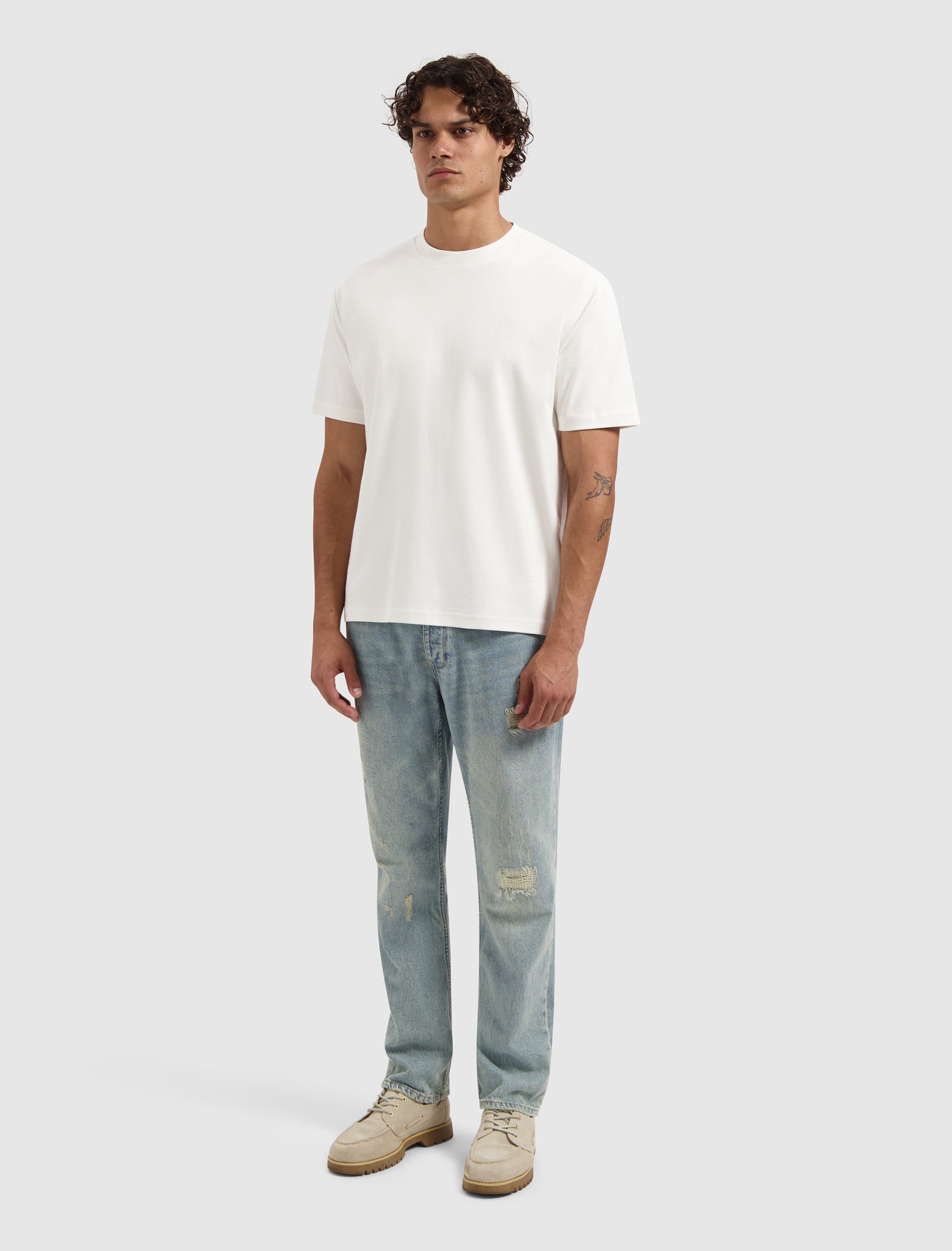 Essential Initials T-shirt | Off White