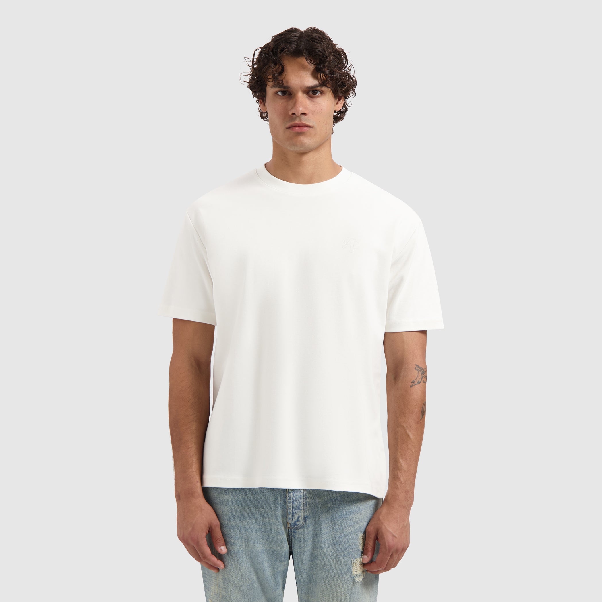 Essential Initials T-shirt | Off White