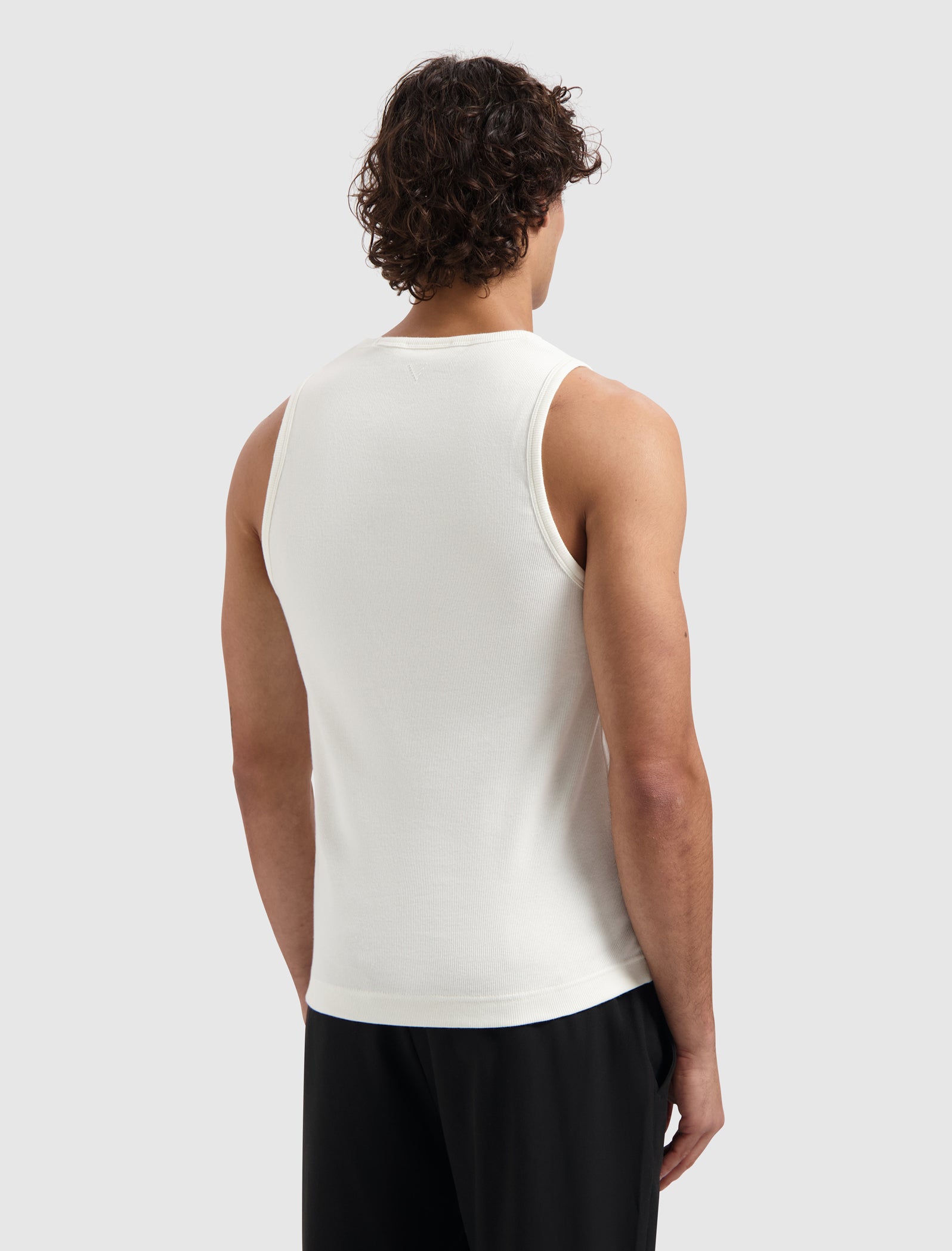 Essential Initials Tanktop | Off White