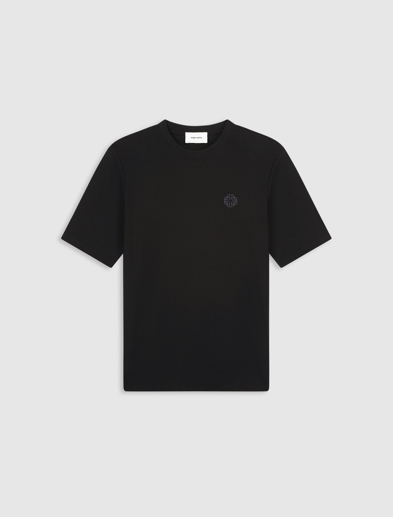 Muscle Rib T-shirt | Black
