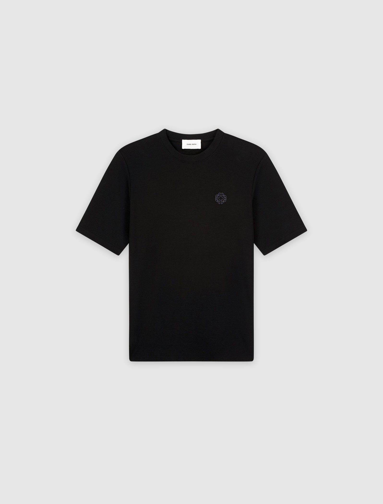 Muscle Rib T-shirt | Black