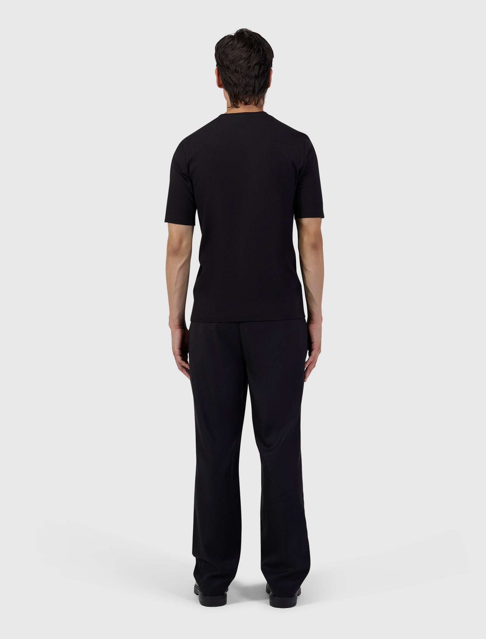 Muscle Rib T-shirt | Black