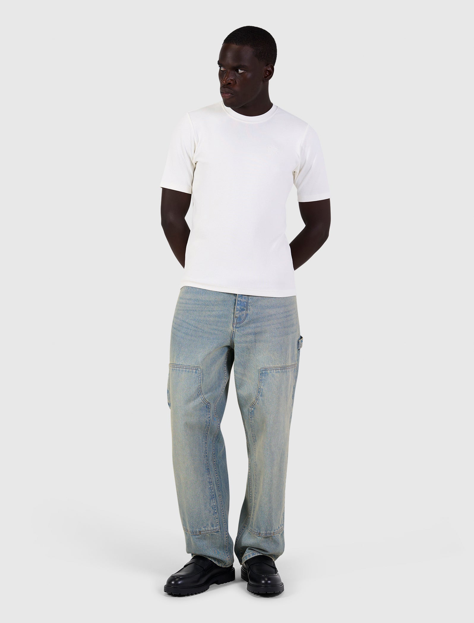 Muscle Rib T-shirt | Off White
