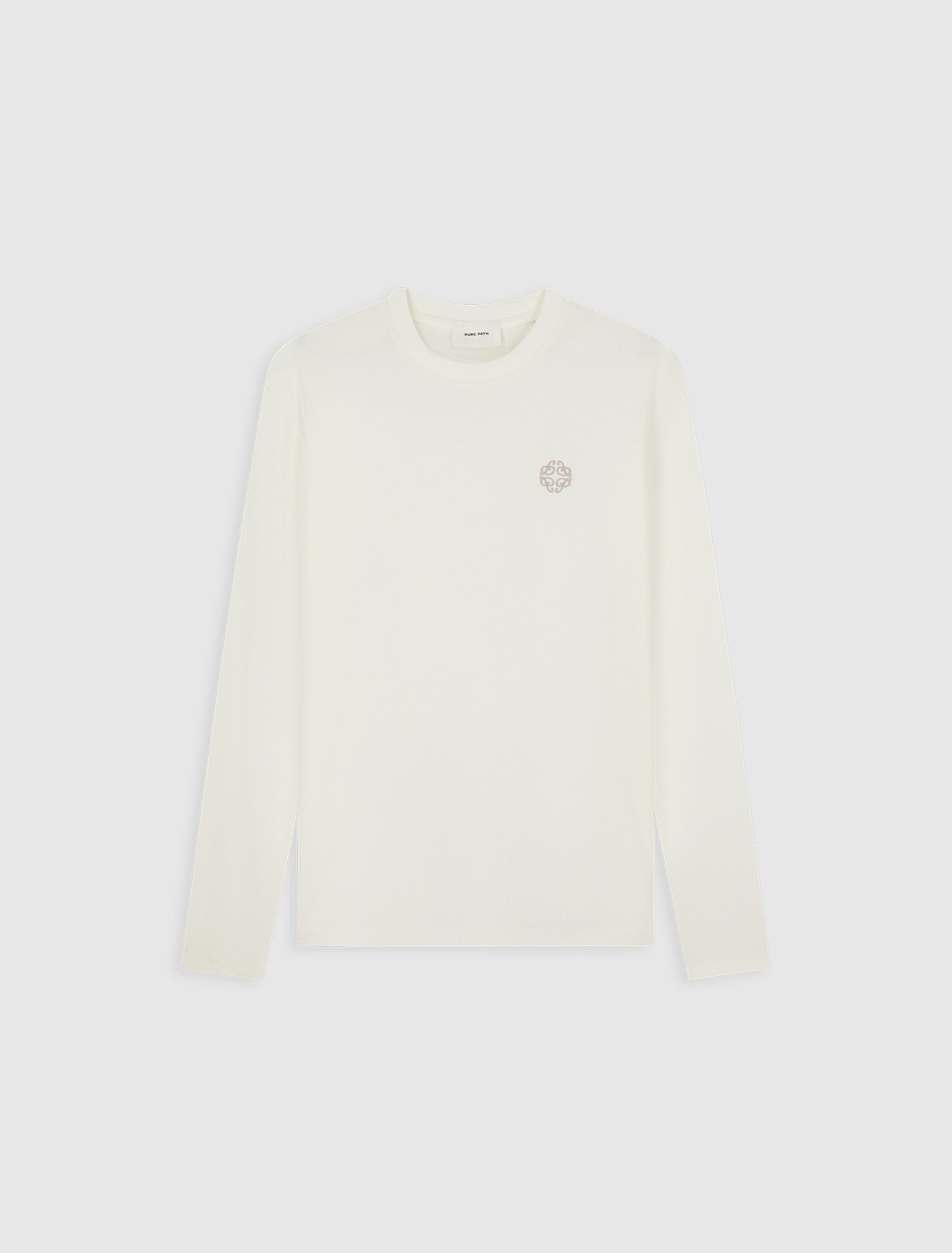 Muscle Rib Longsleeve T-shirt | Off White