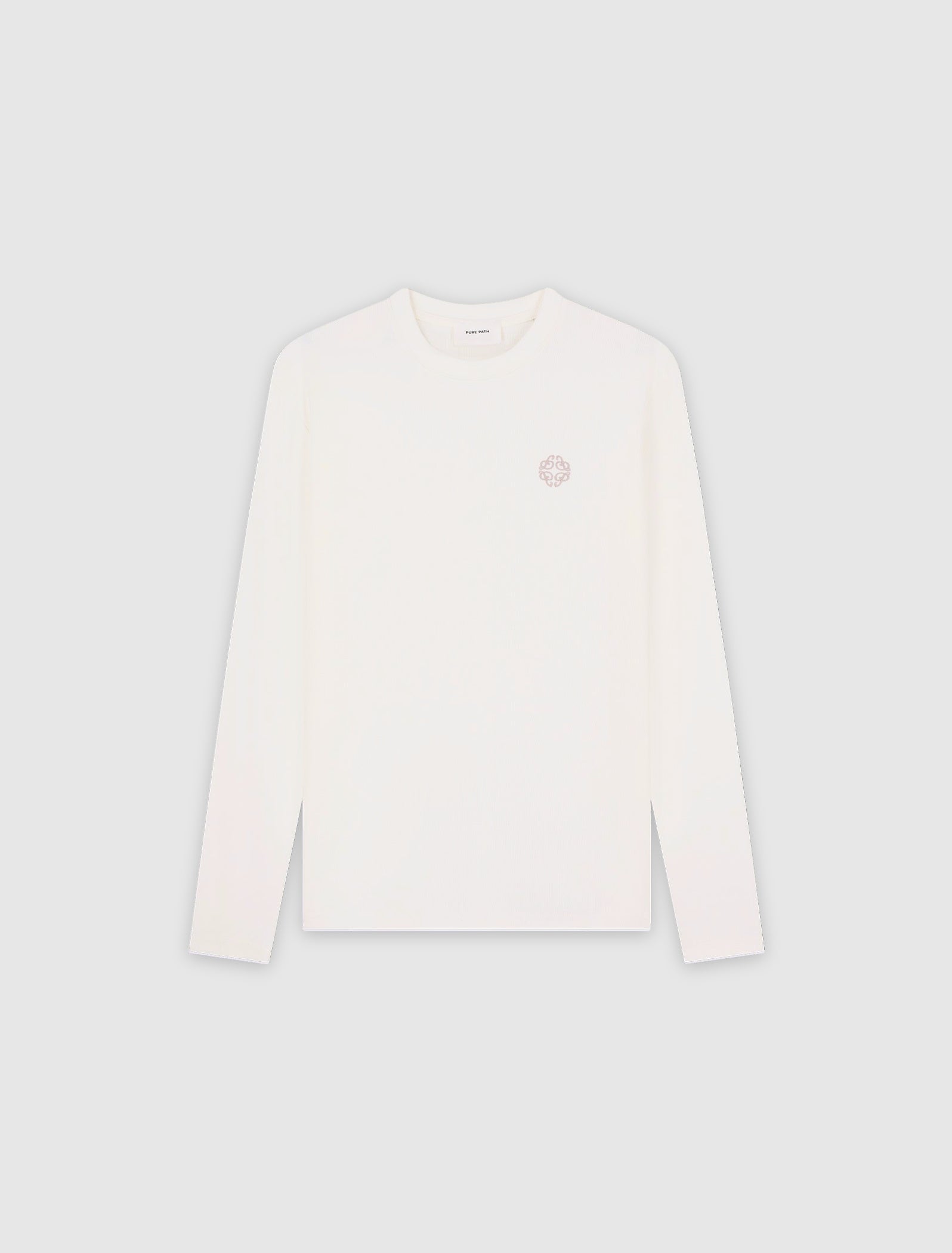 Muscle Rib Longsleeve T-shirt | Off White