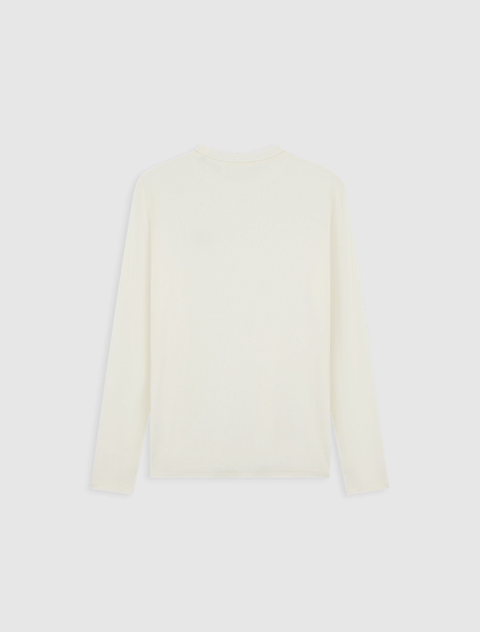 Muscle Rib Longsleeve T-shirt | Off White
