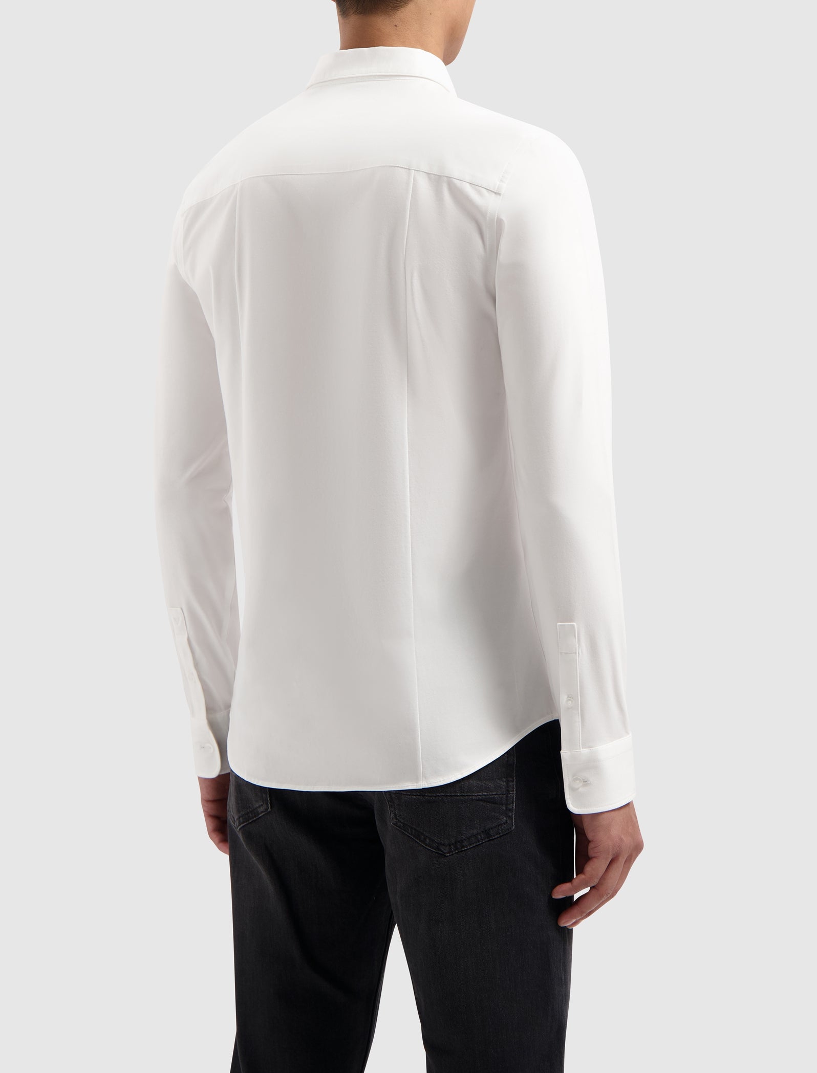 Essential Jersey Shirt | White