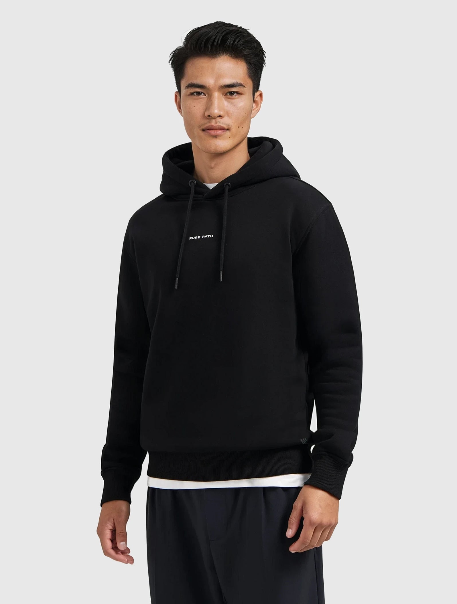 Essential Logo Hoodie | Black