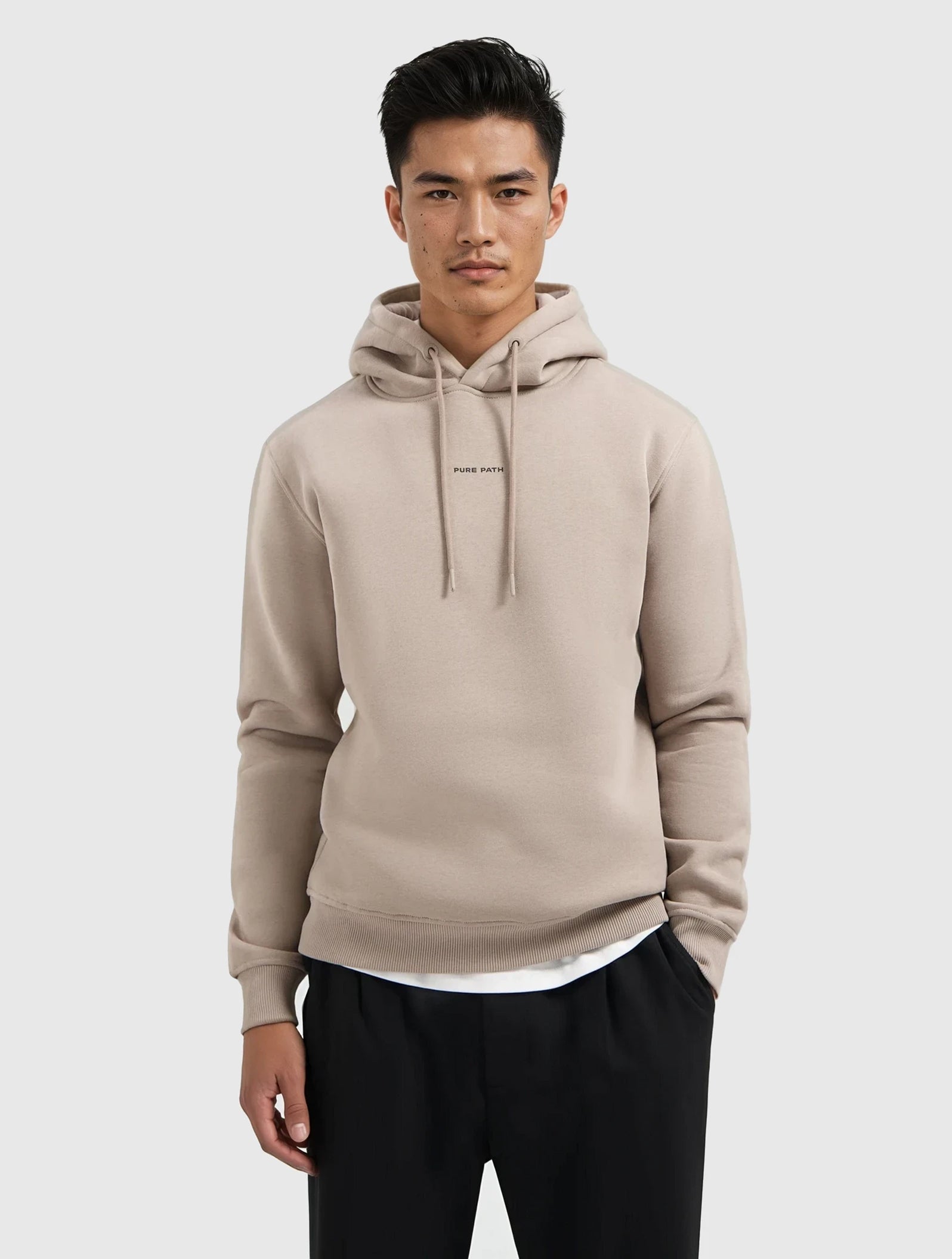 Essential Logo Hoodie | Taupe