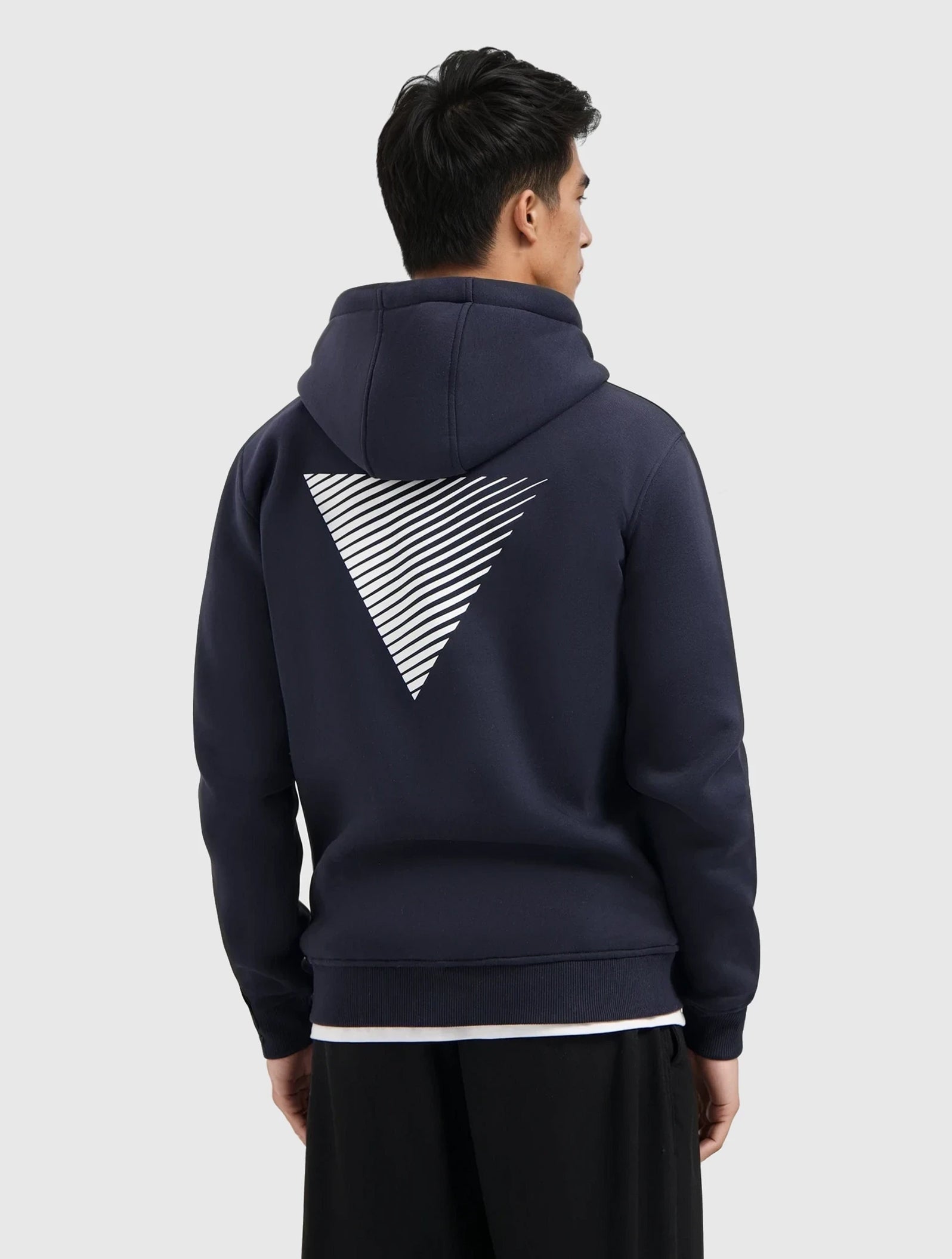 Essential Logo Hoodie | Dark Navy