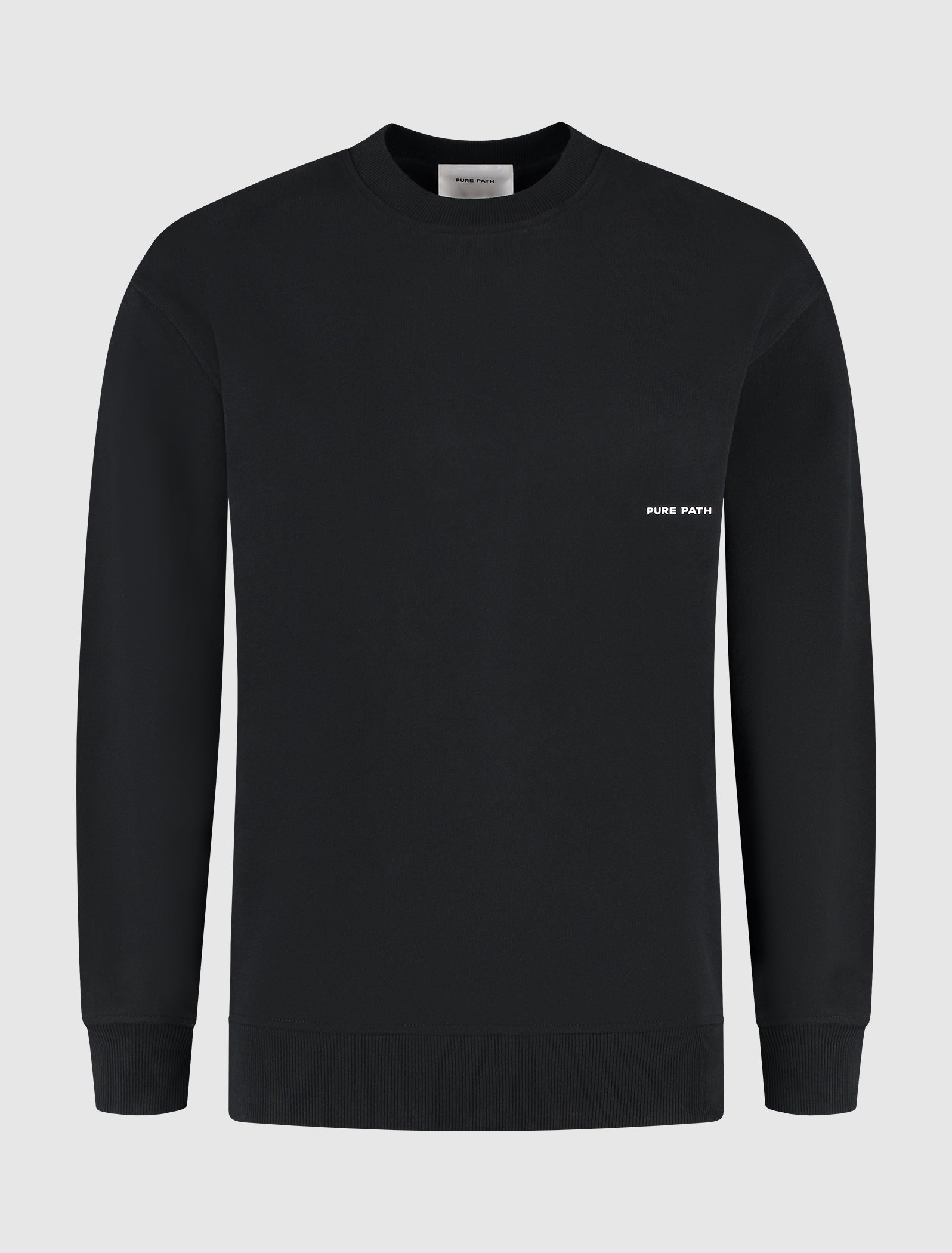 Essential Sideline Wordmark Sweater | Black