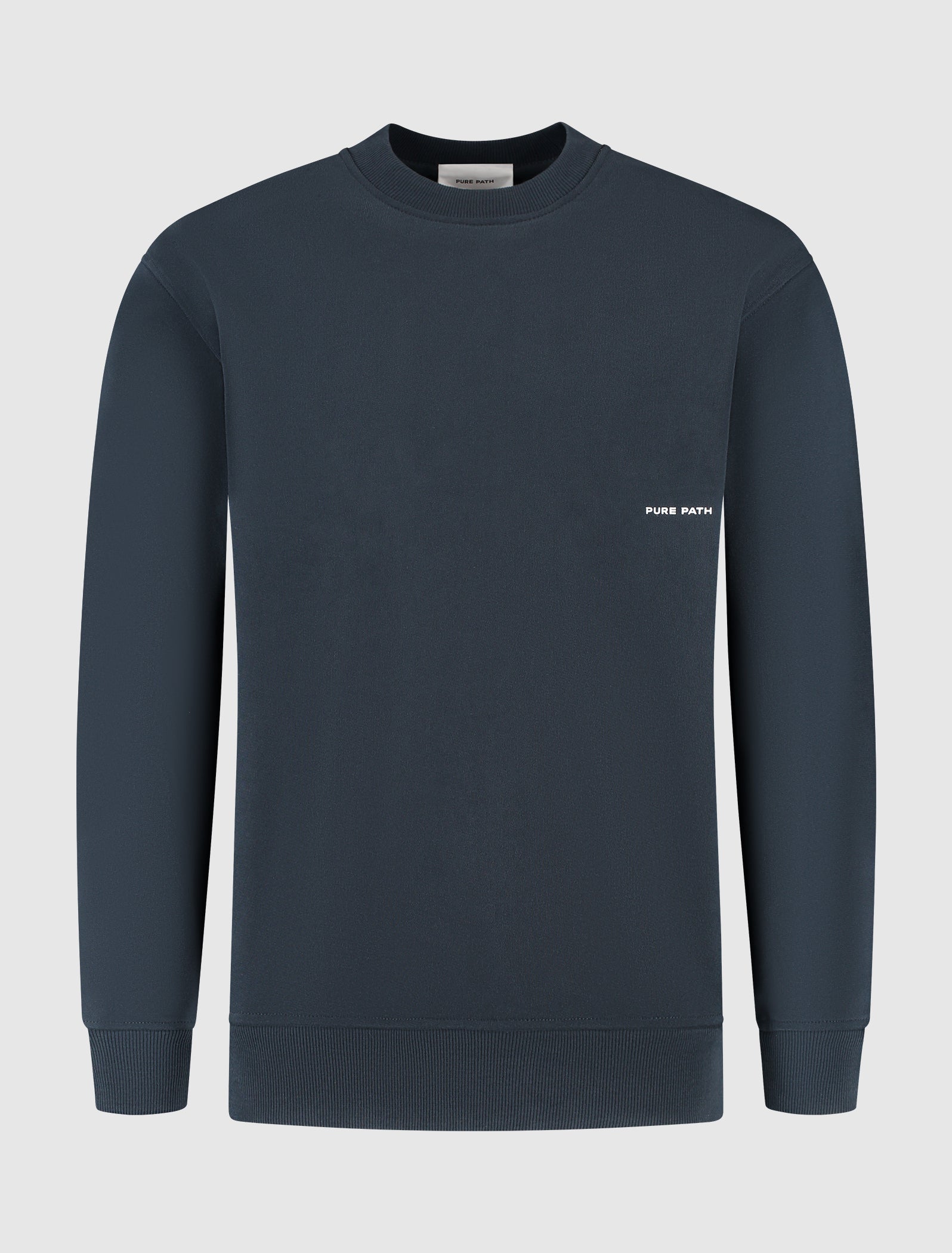 Essential Sideline Wordmark Sweater | Navy