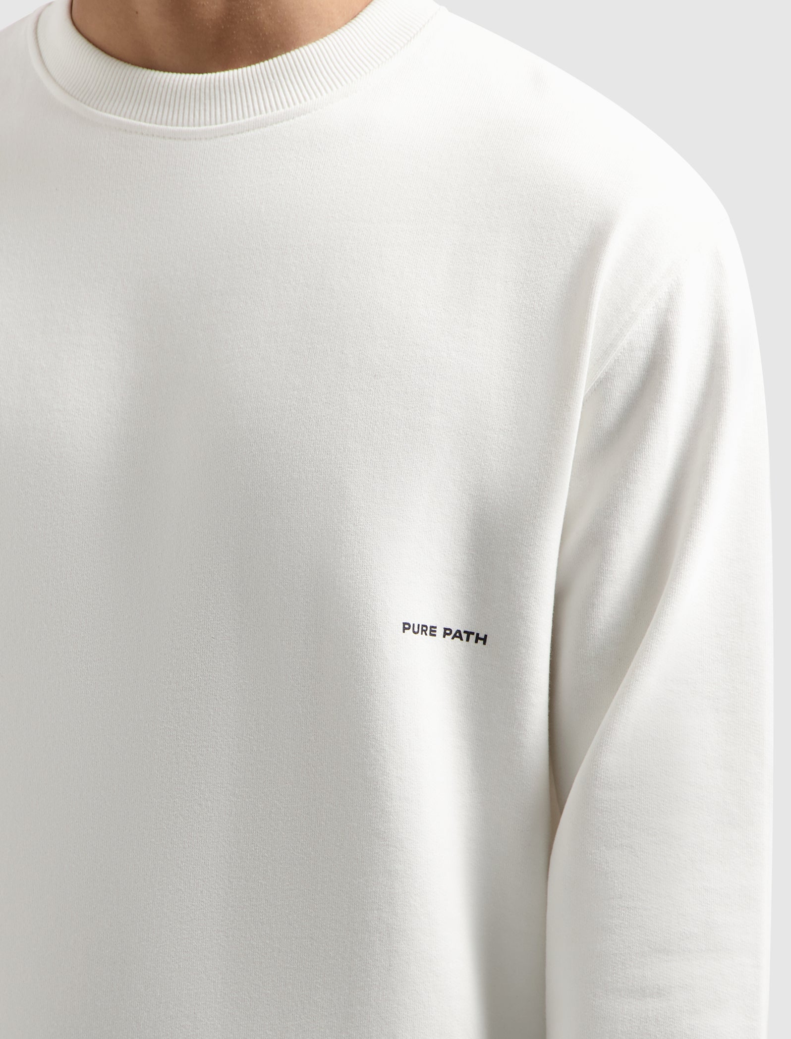 Essential Sideline Wordmark Sweater | Off White