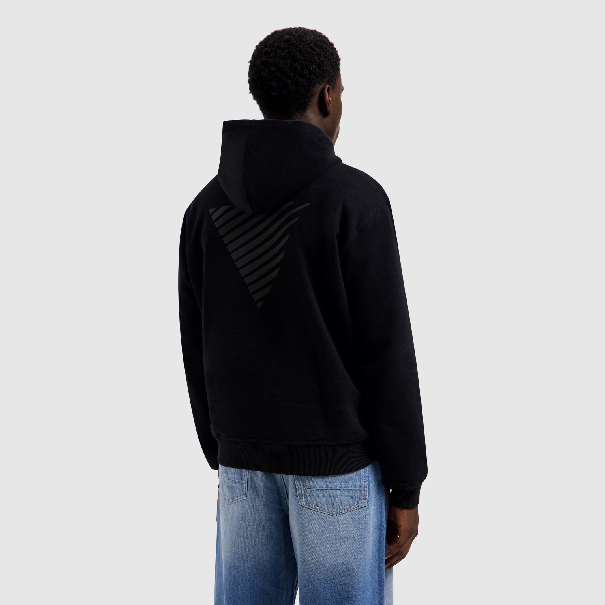 Essential Triangle Hoodie | Black