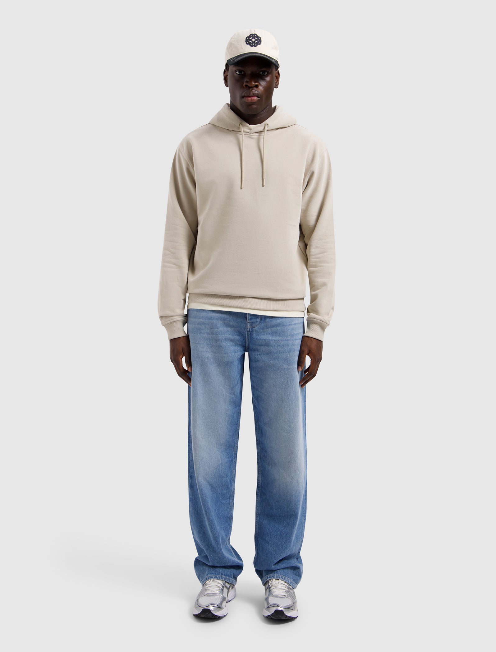 Essential Triangle Hoodie | Sand