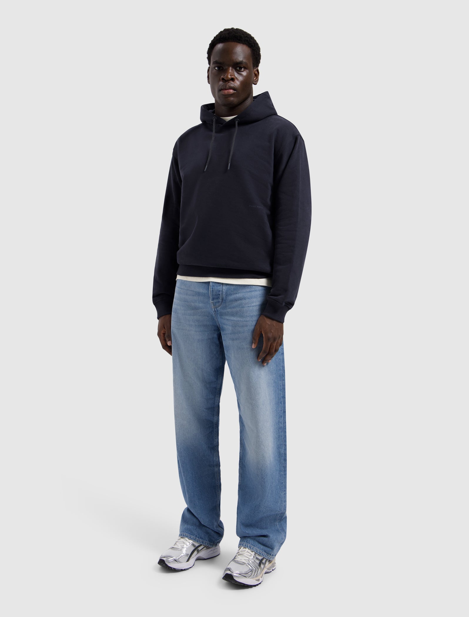 Essential Triangle Hoodie | Dark Navy