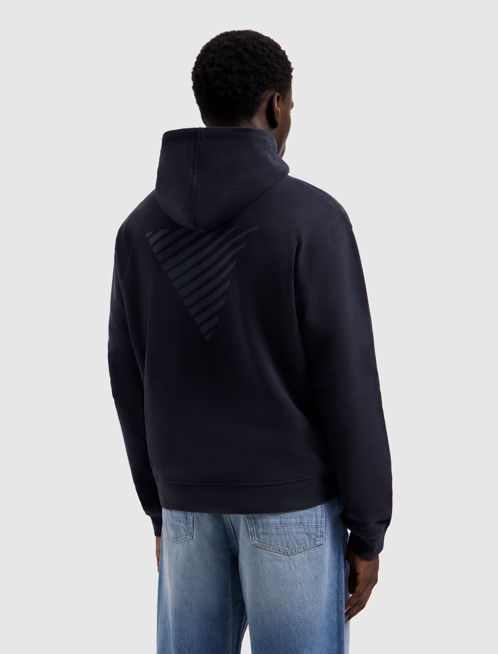 Essential Triangle Hoodie | Dark Navy