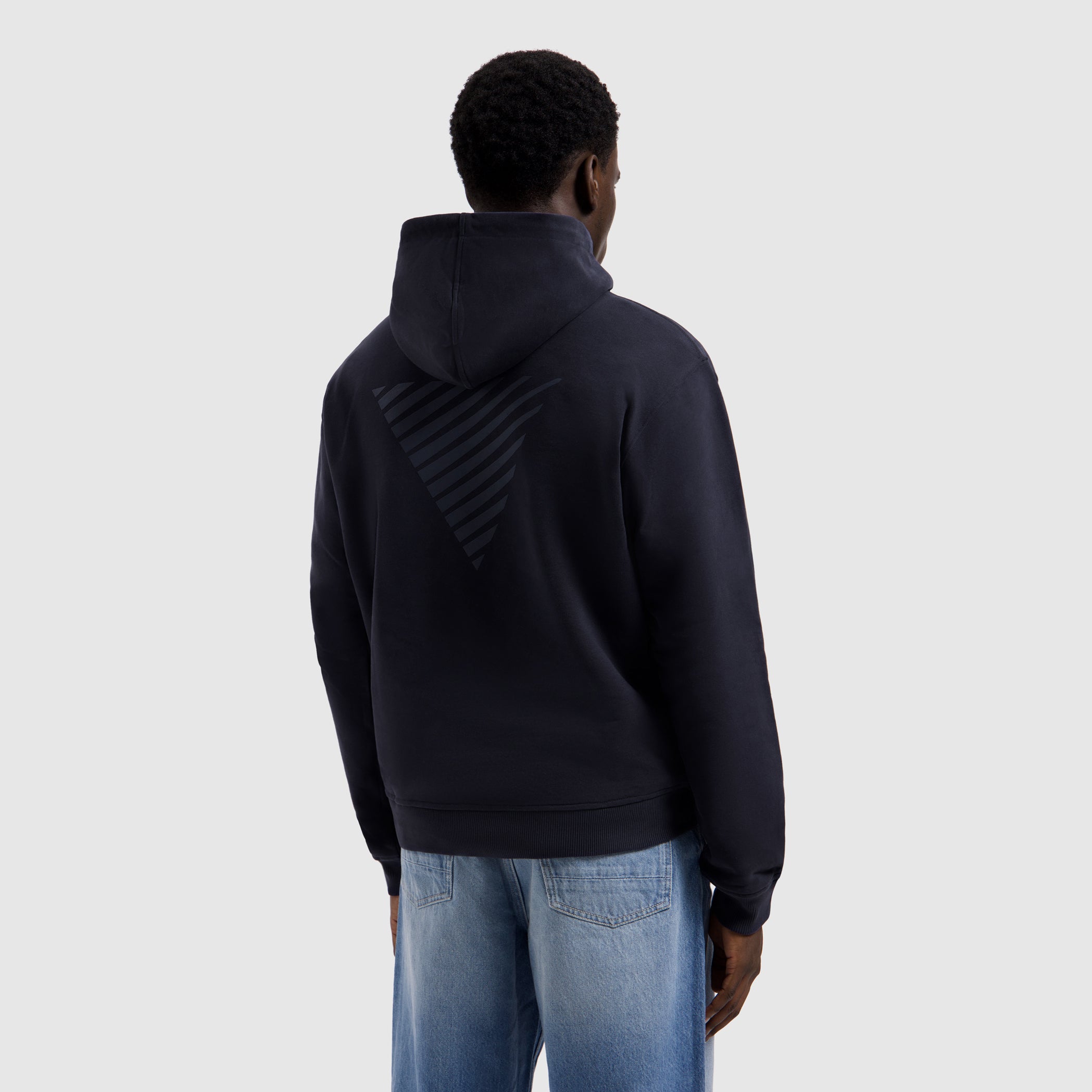 Essential Triangle Hoodie | Dark Navy
