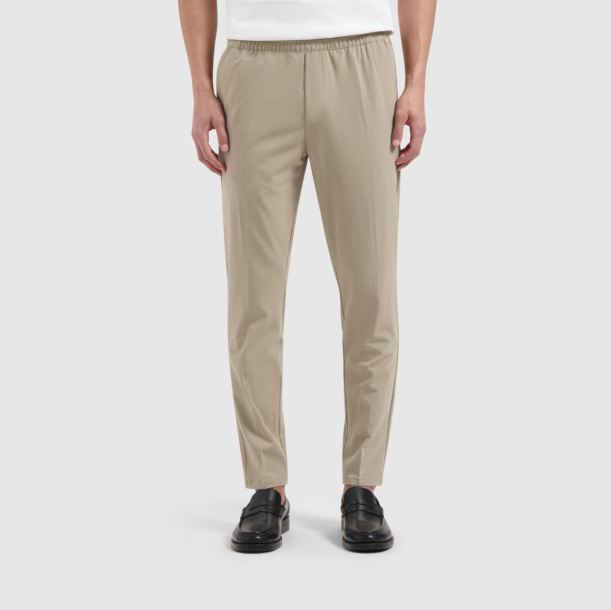 Essential Smart Pants | Taupe