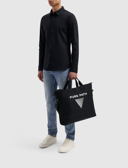 Essential Canvas Bag | Black