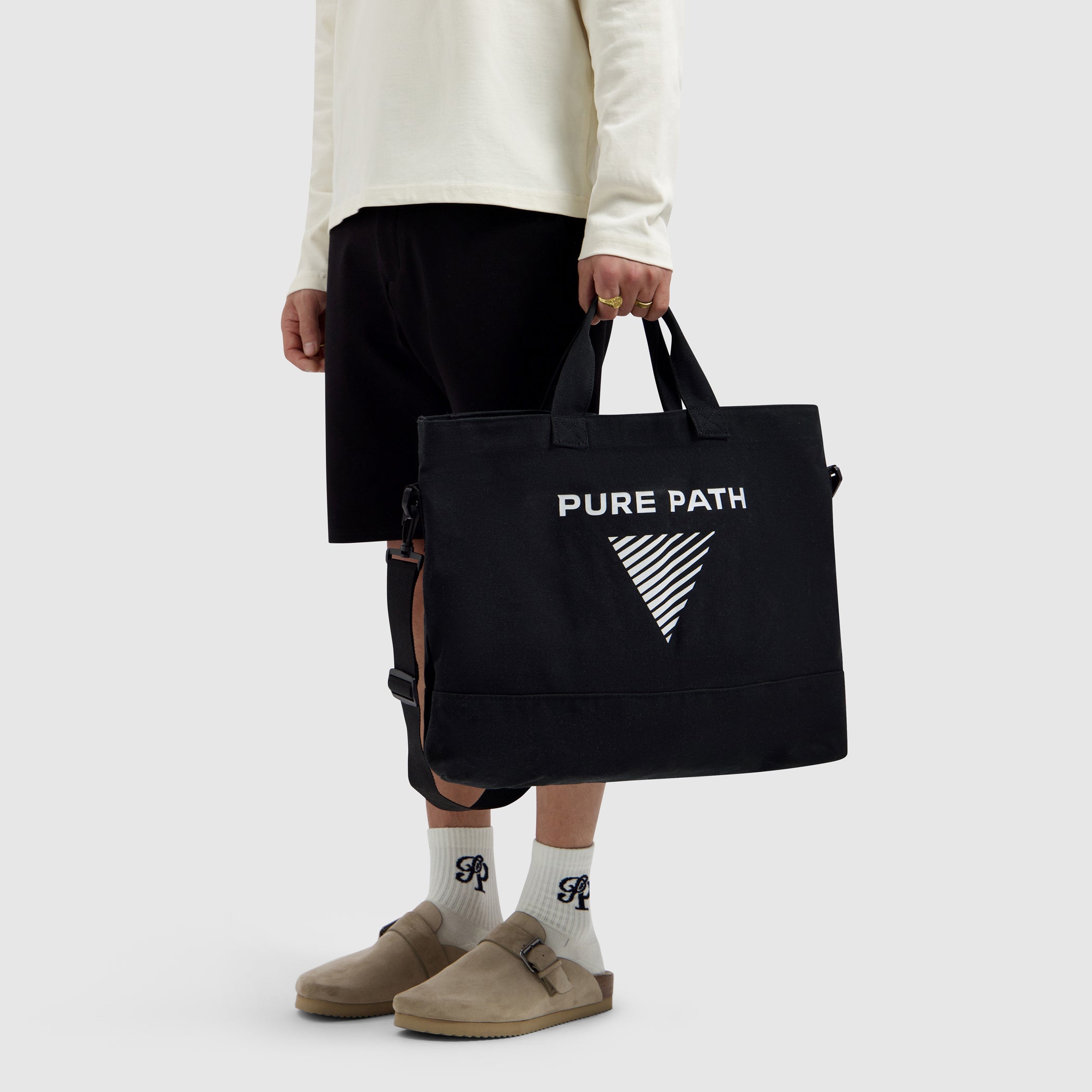 Essential Canvas Bag | Black