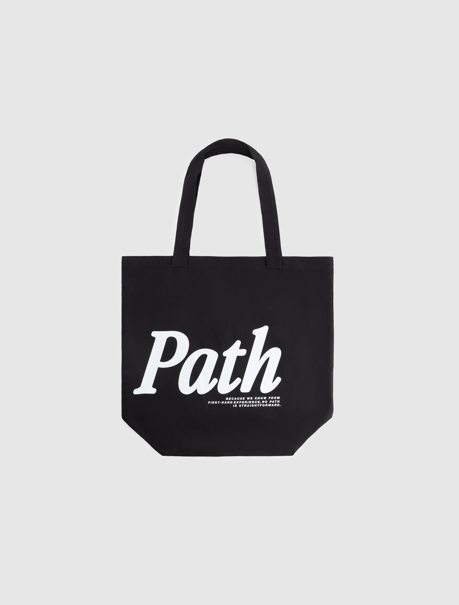 Pure Canvas Shopper Bag | Black