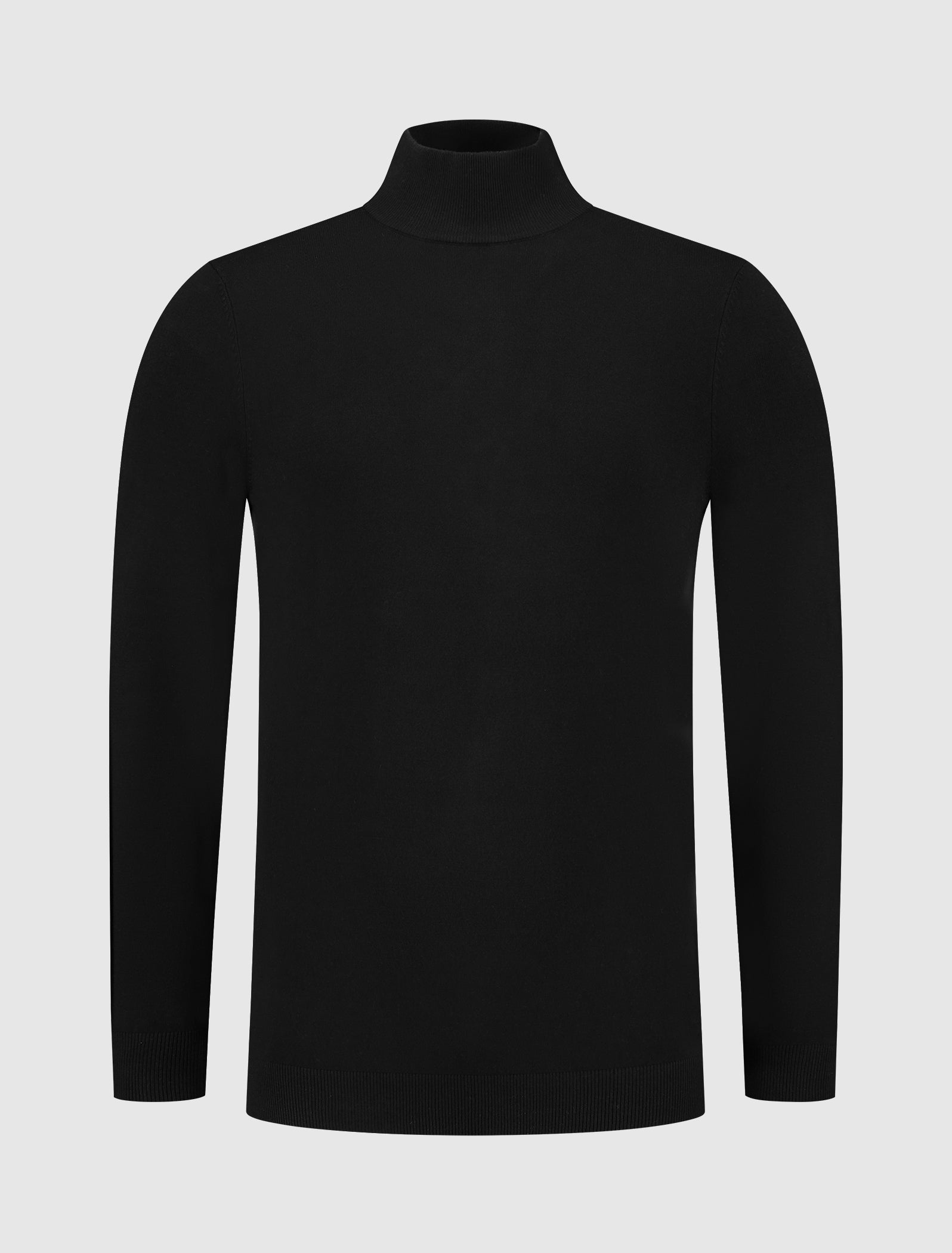 Mock neck sweater black clearance