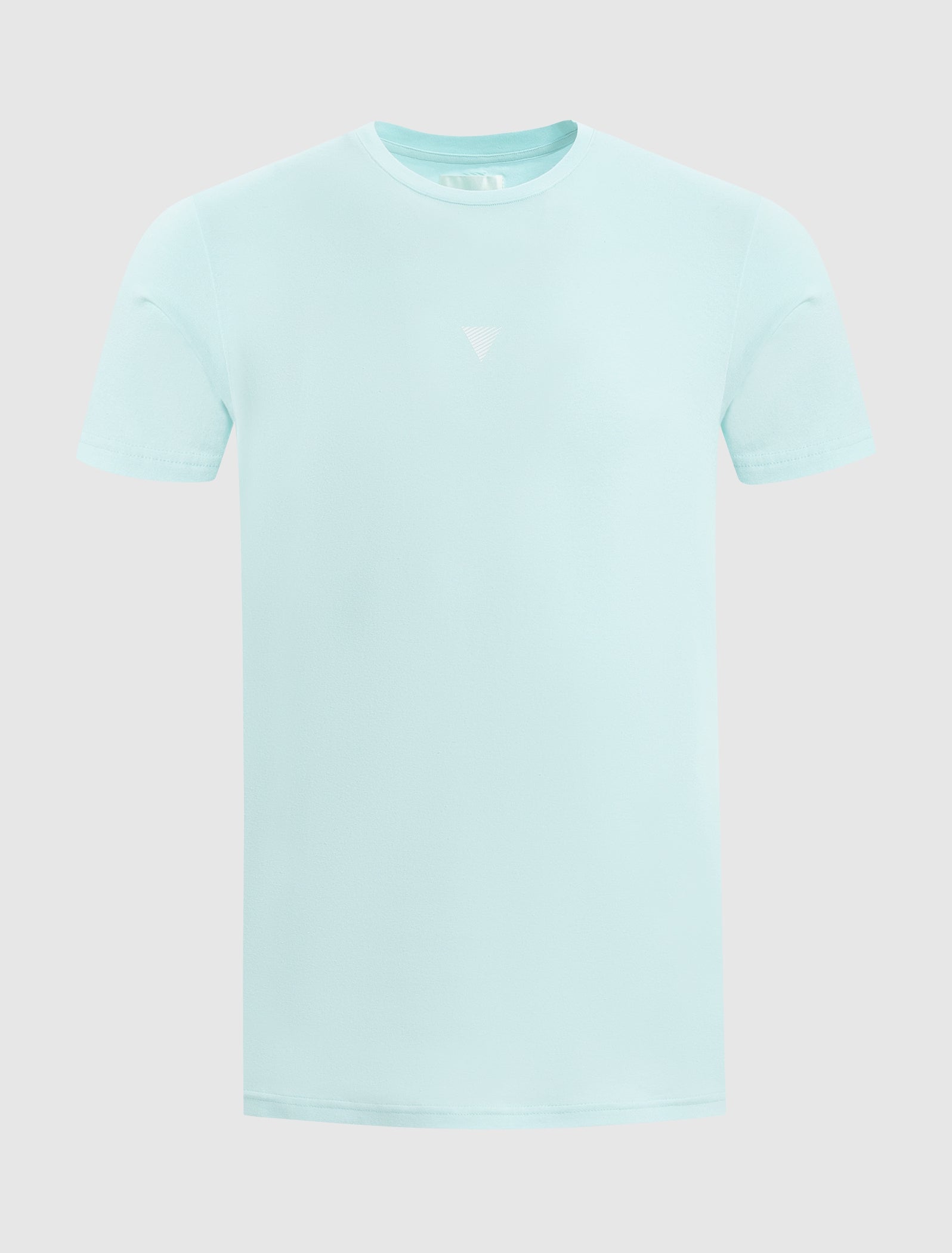 Vertical Wordmark Back Print T-shirt | Aqua