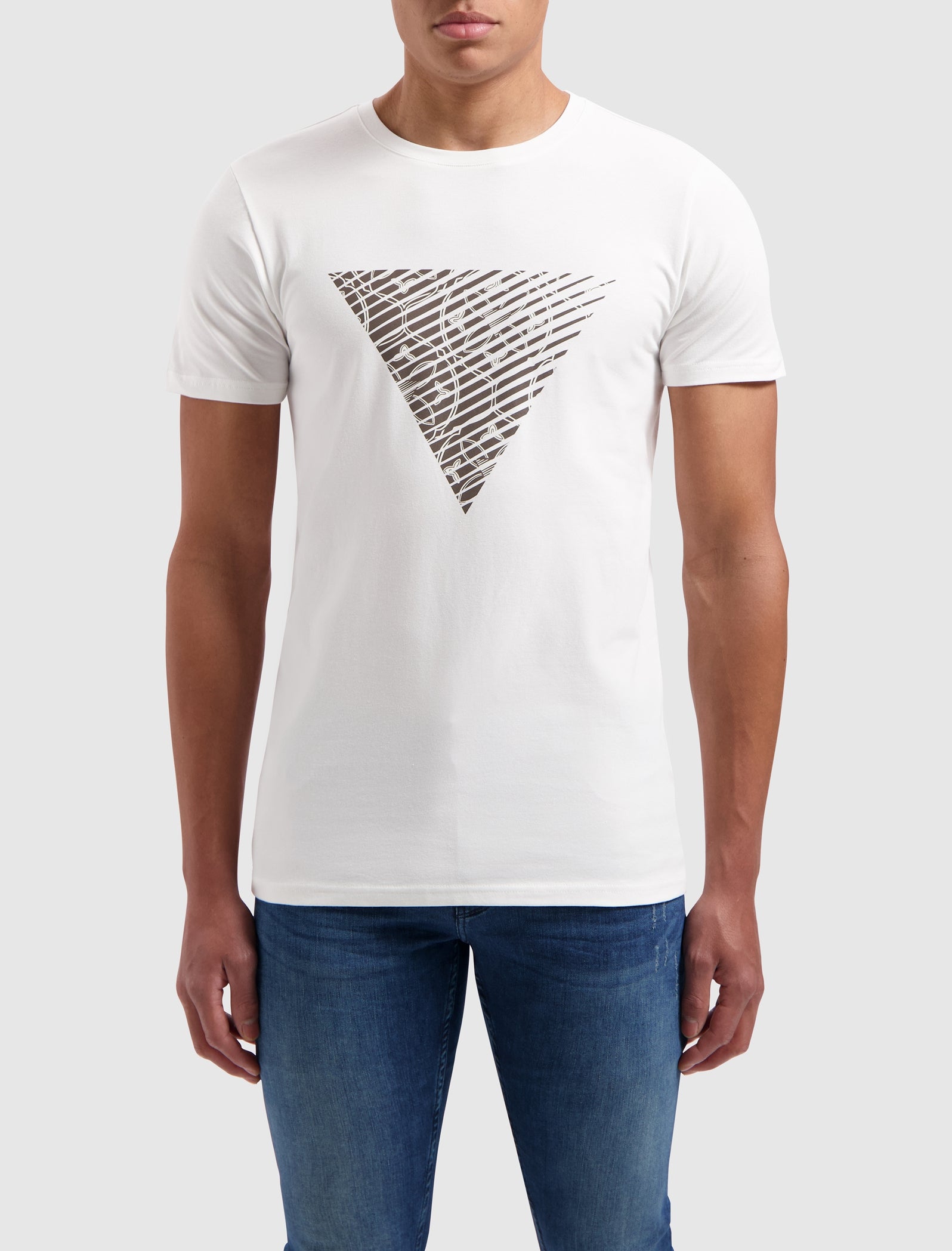 Monogram Triangle T-shirt | Off White