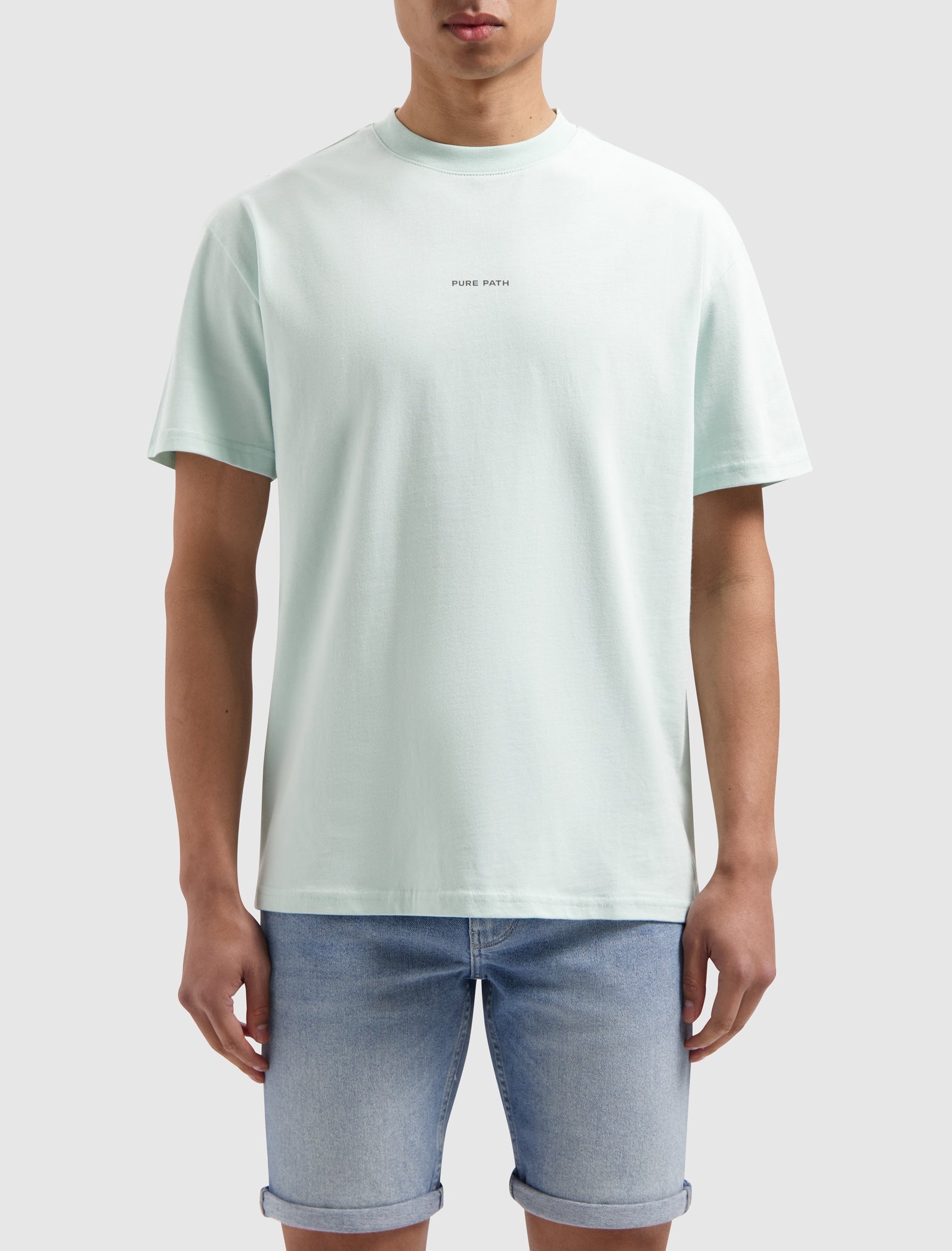 Brushstroke Initial T-shirt | Mint