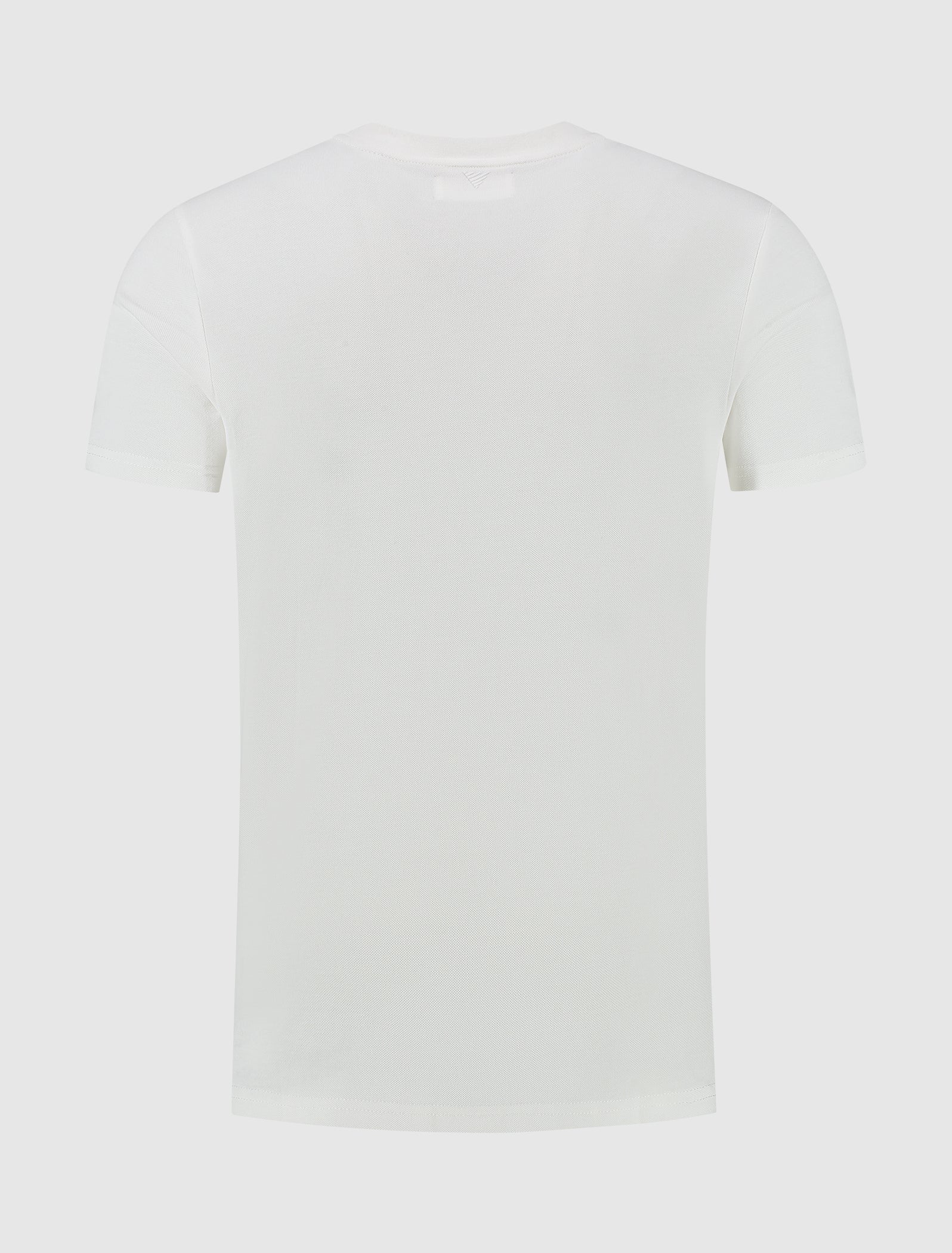 Embroidery Waffle T-shirt | Off White