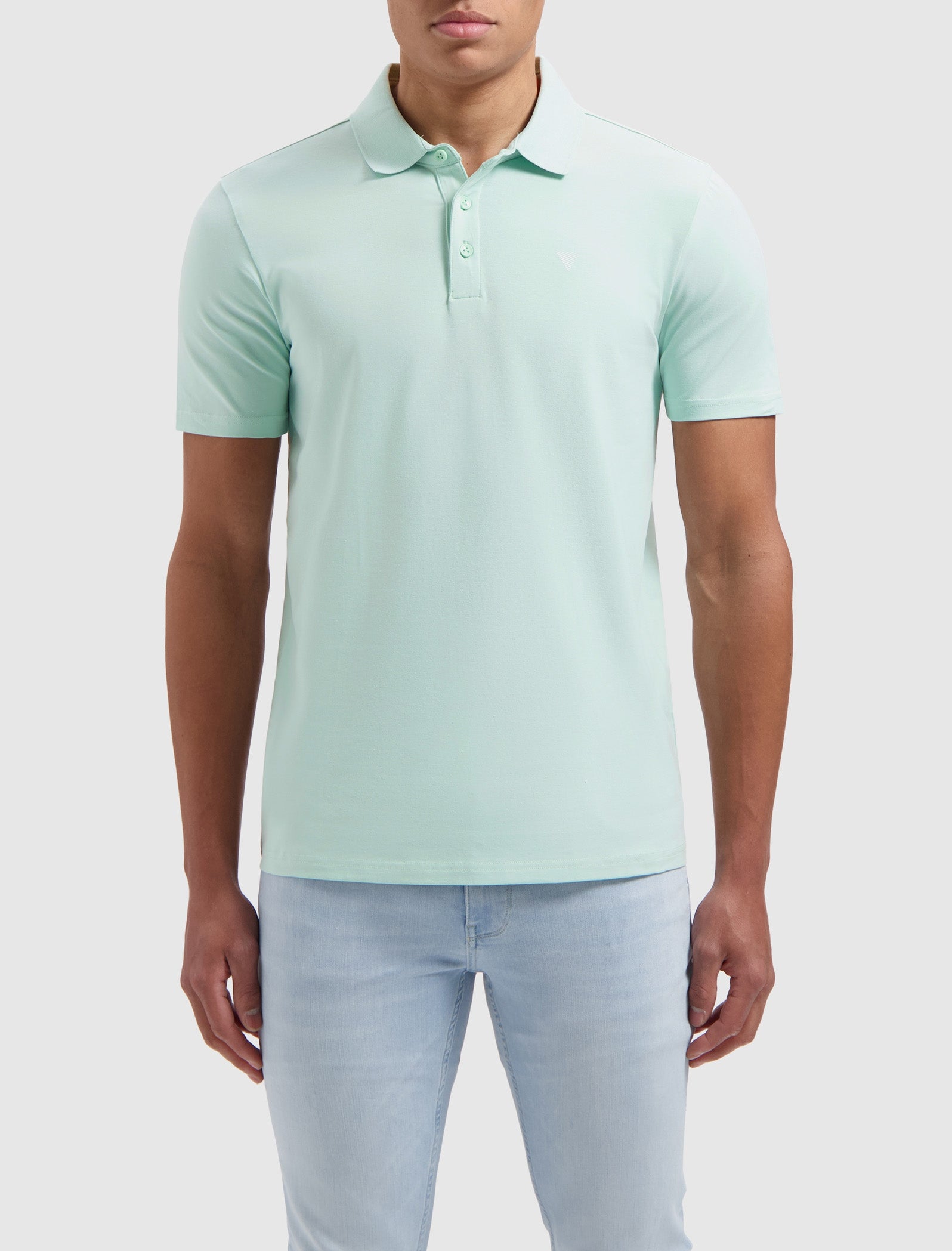 Essential Triangle Polo | Mint