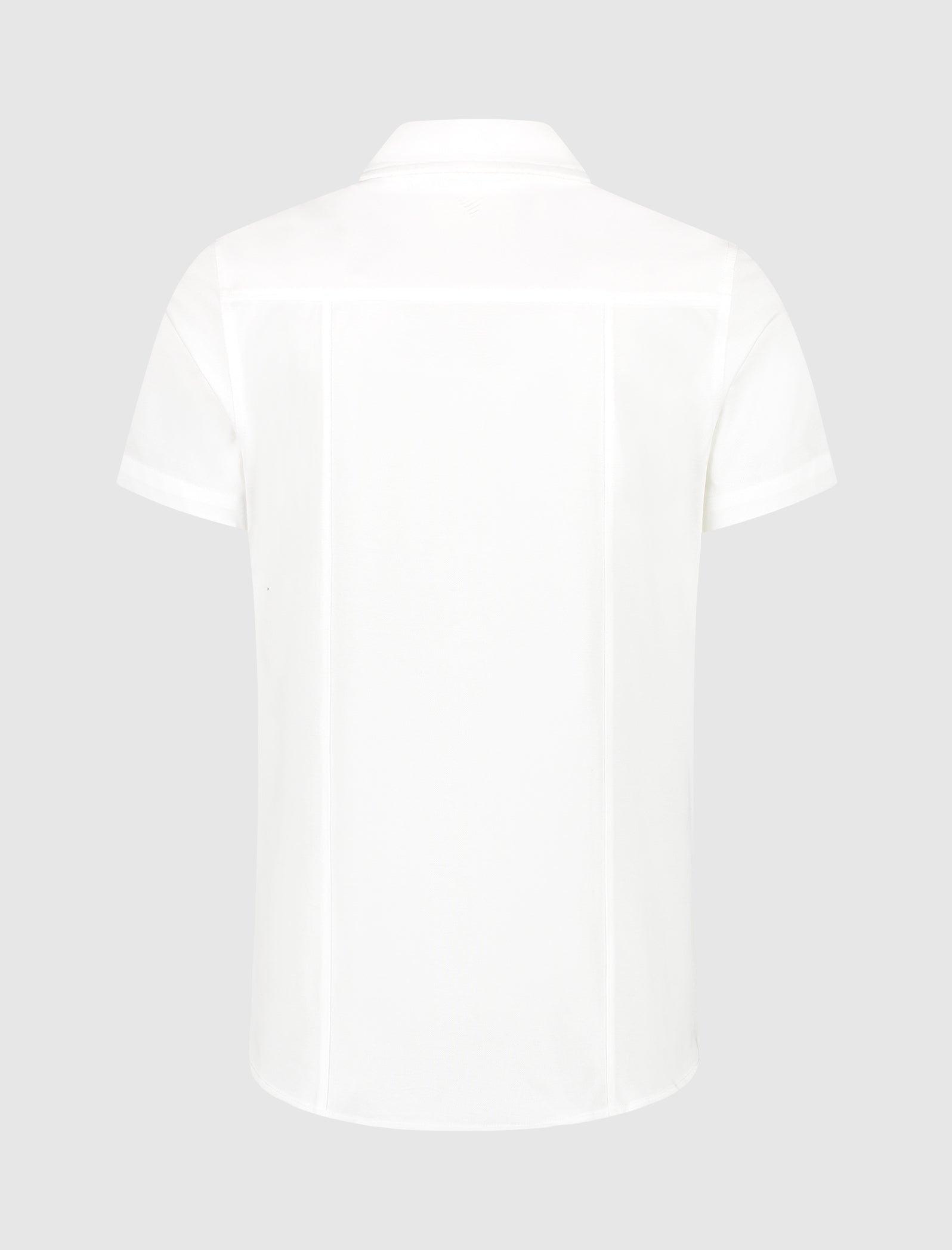 Piqué Shortsleeve Shirt | White