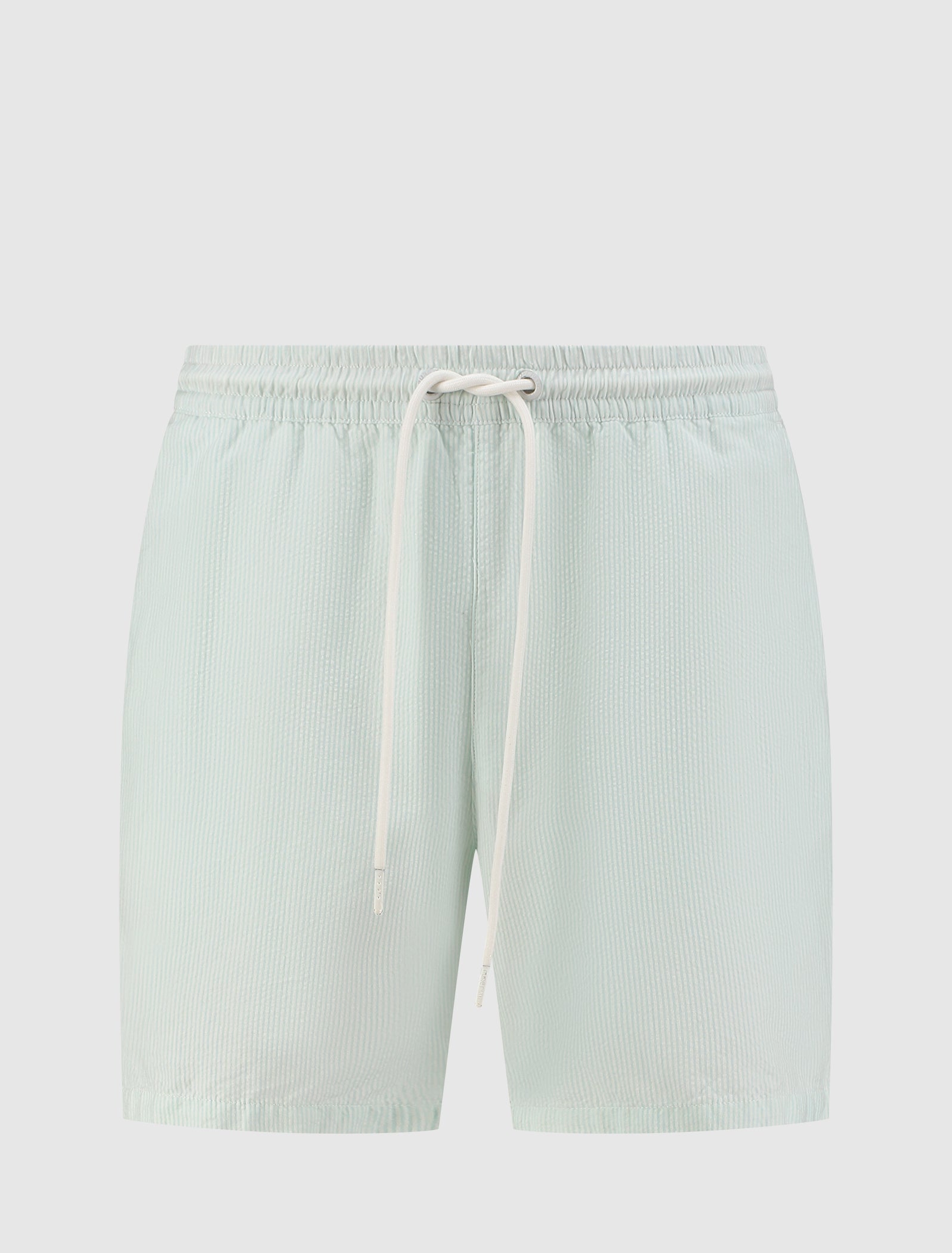 Pinstripe Shorts | Aqua