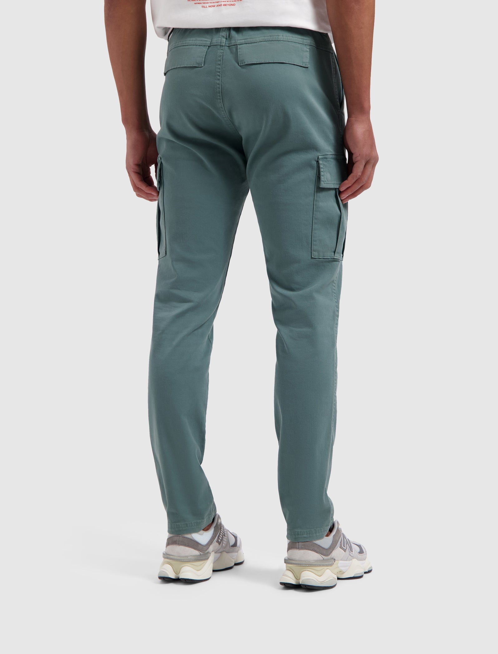 Garment Dye Cargo Pants | Faded Green