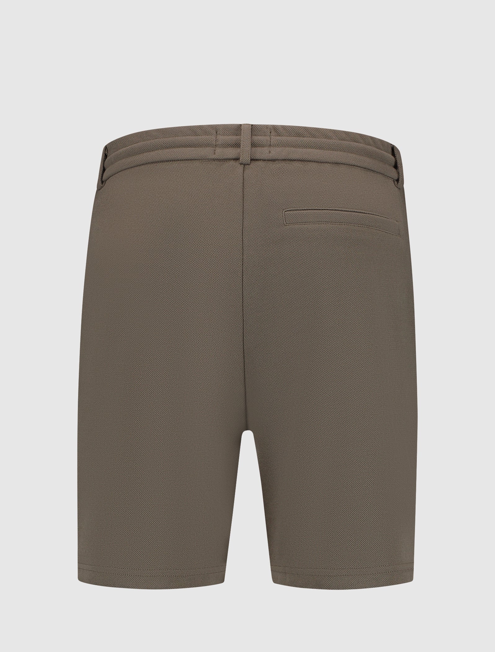 Piqué Shorts | Brown