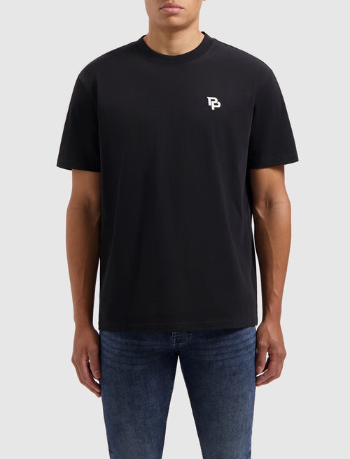 Initials T-shirt | Black