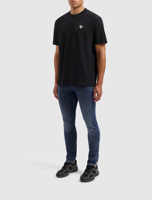 Initials T-shirt | Black