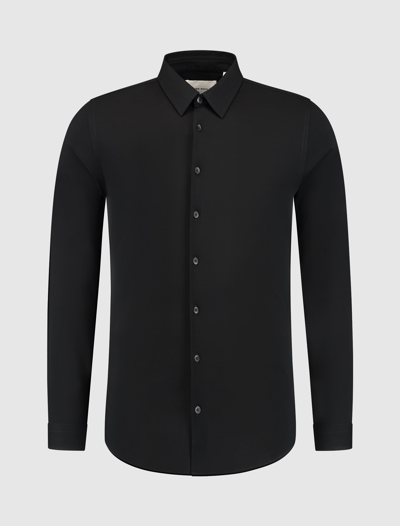 Piqué Shirt | Black