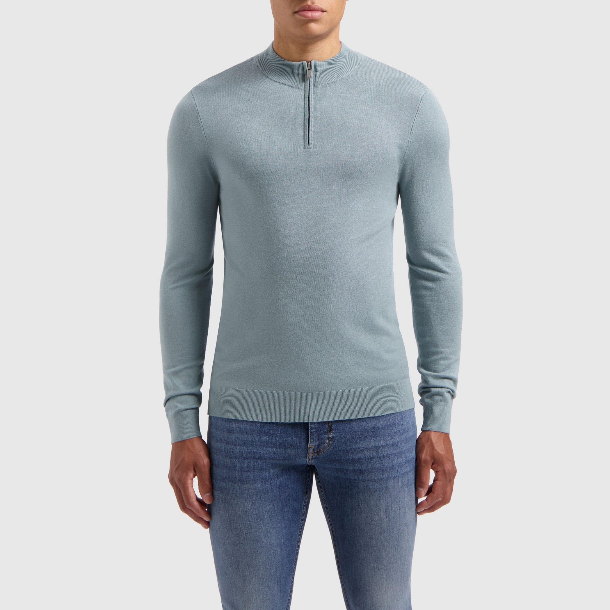 Grey knitwear store
