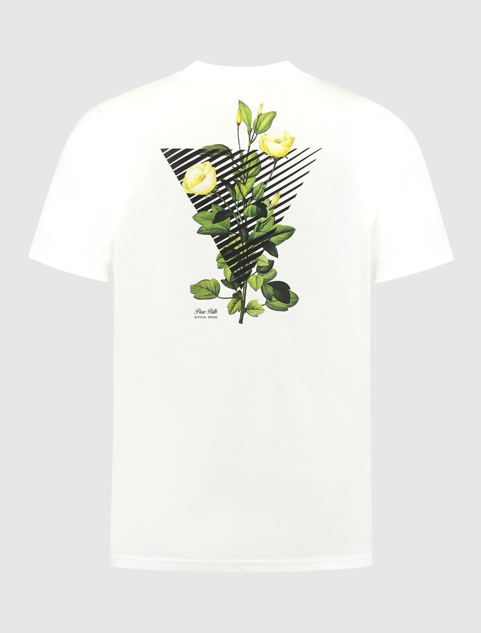 Floral Triangle T-shirt | Off White