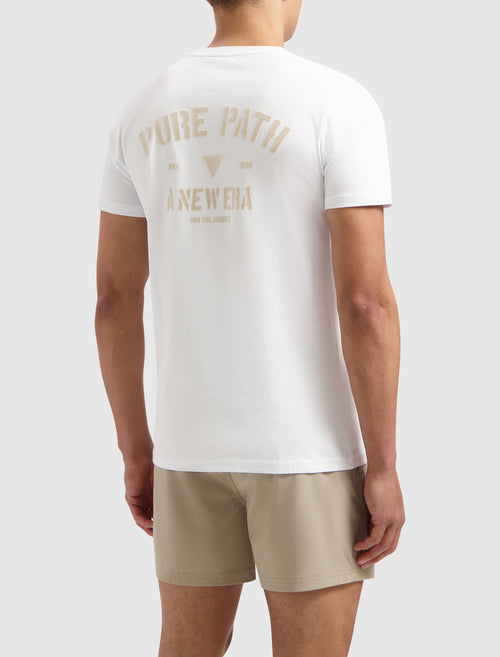 A New Era T-shirt | White