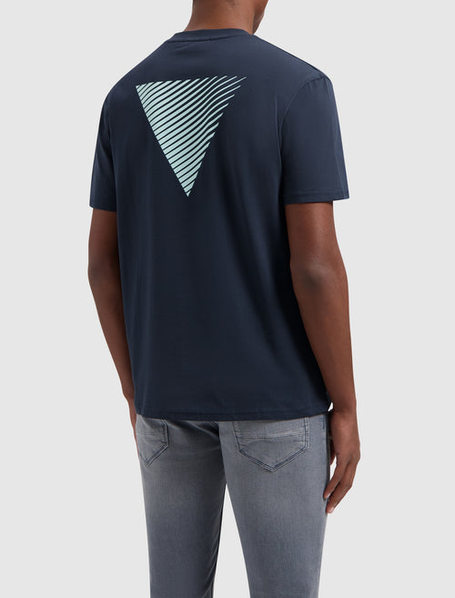 Triangle Logo T-shirt | Navy