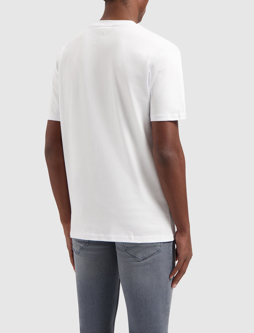 Outline Focus T-shirt | White