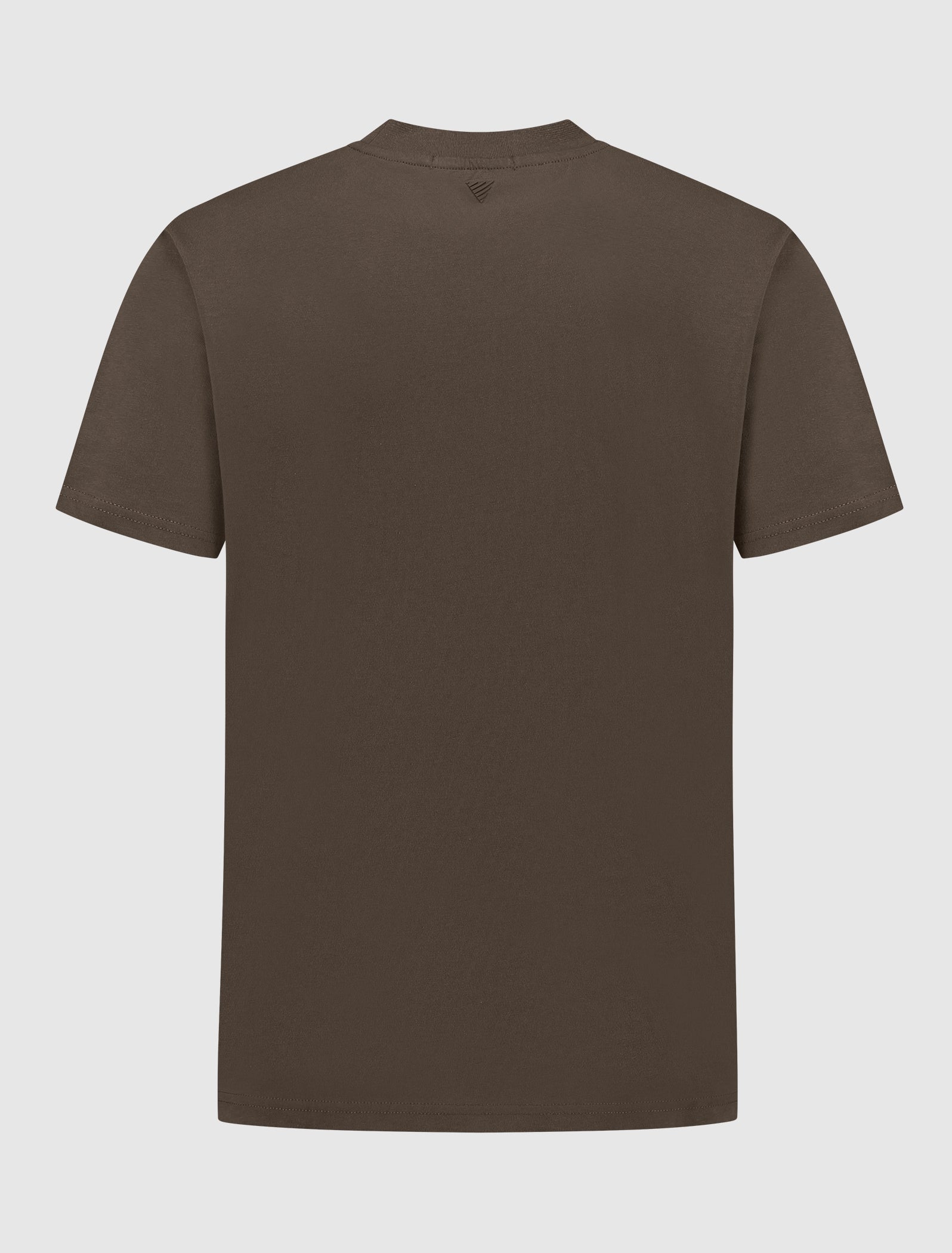 Outline Focus T-shirt | Brown