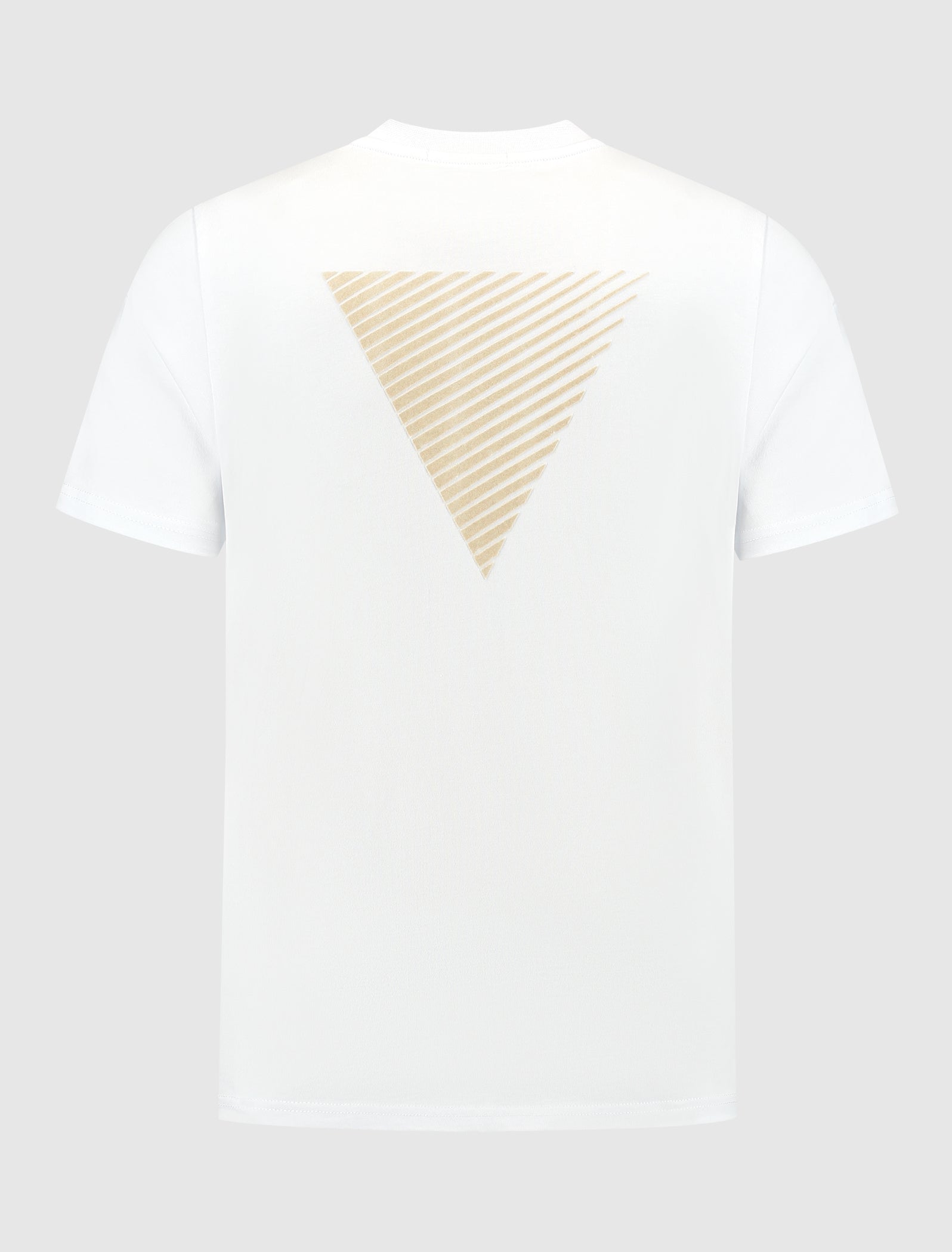 Flock Logo T-shirt | White