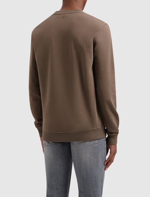 Outline Focus Sweater | Brown
